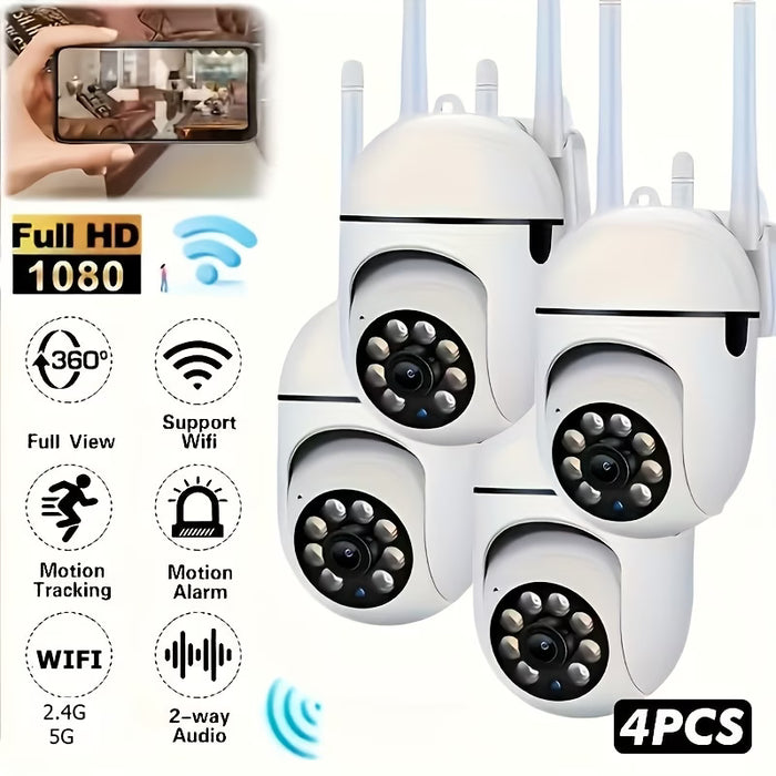 1080P WiFi Security Camera – 360° Smart Home Protection
