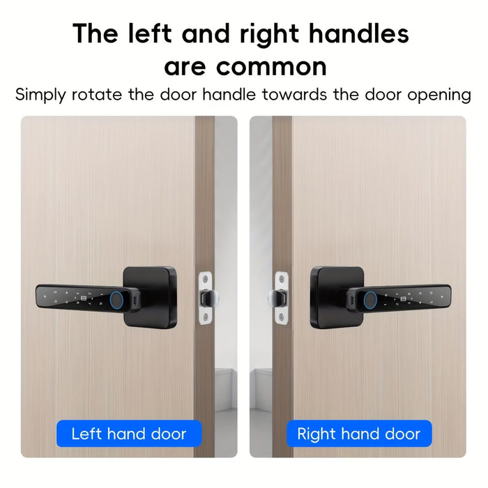Tuya Smart Fingerprint Door Lock – 5-in-1 Keyless Security